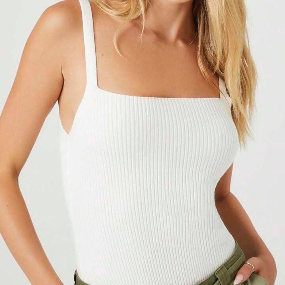 Strappy Knit Bodysuit 🤍